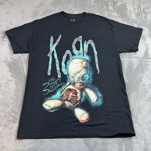 Korn Shirt‎ Mens Large The Serenity Of Suffering Album Art Band Heavy Metal Tee